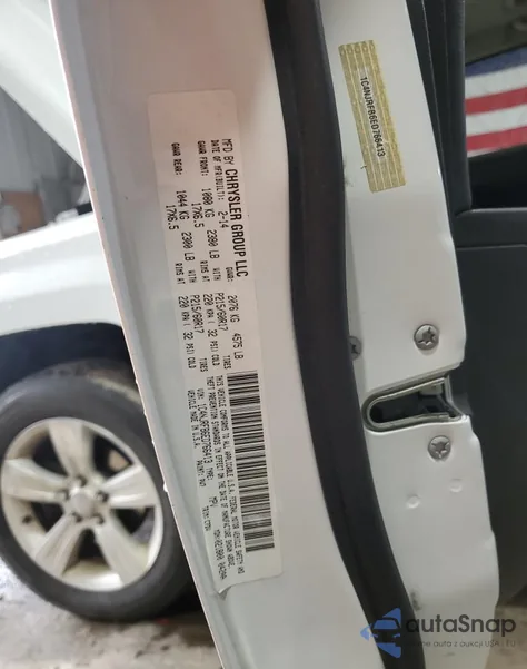 2014 Jeep Patriot Latitude из США, поврежденный, VIN 1C4NJRFB6ED766413